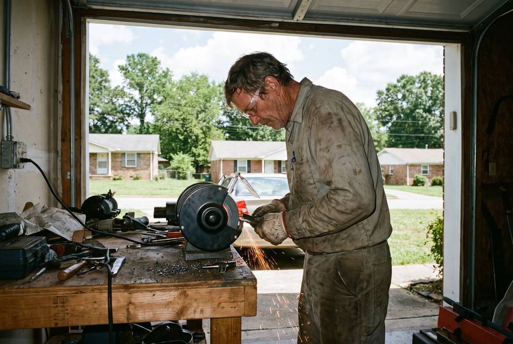 Maintaining grinder